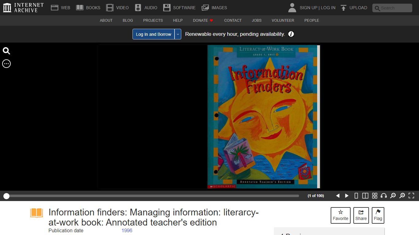 Information finders: Managing information: literarcy-at-work book ...